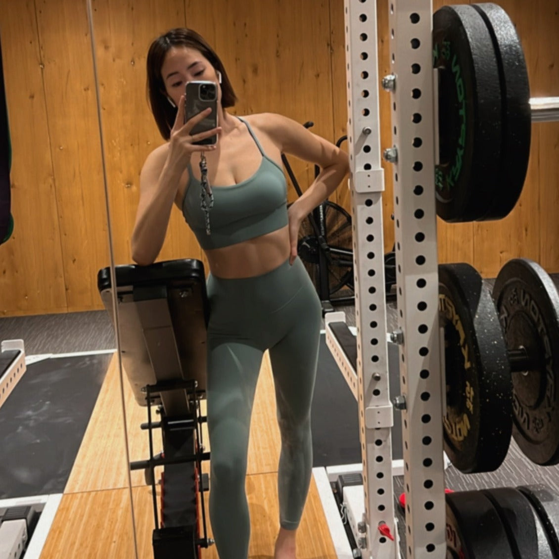 RISE Leggings — Mint Green