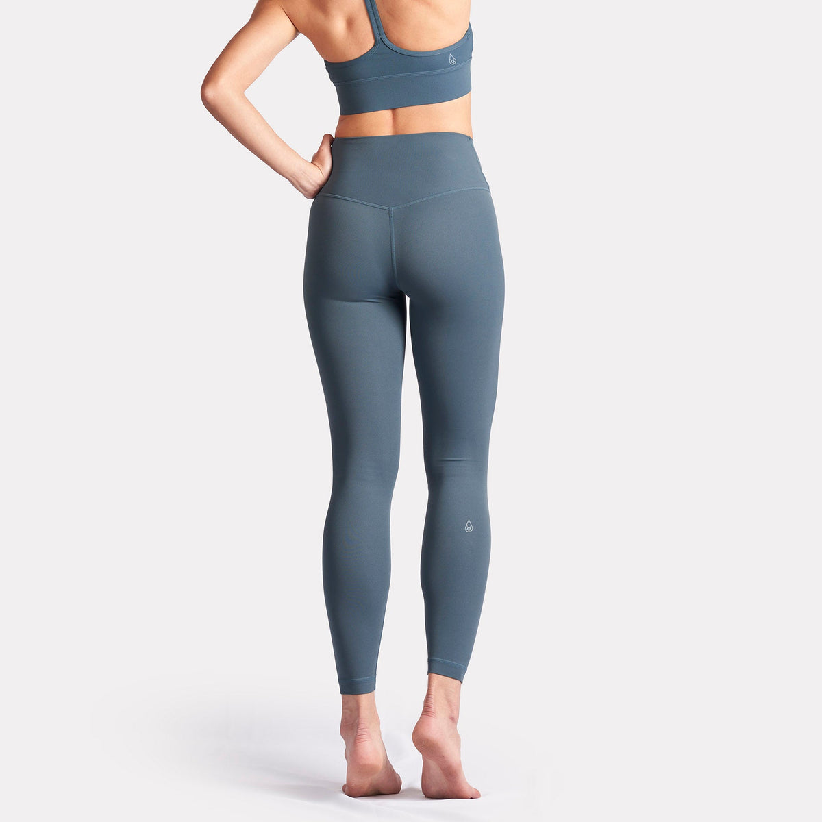 RISE Leggings — Aegean Blue