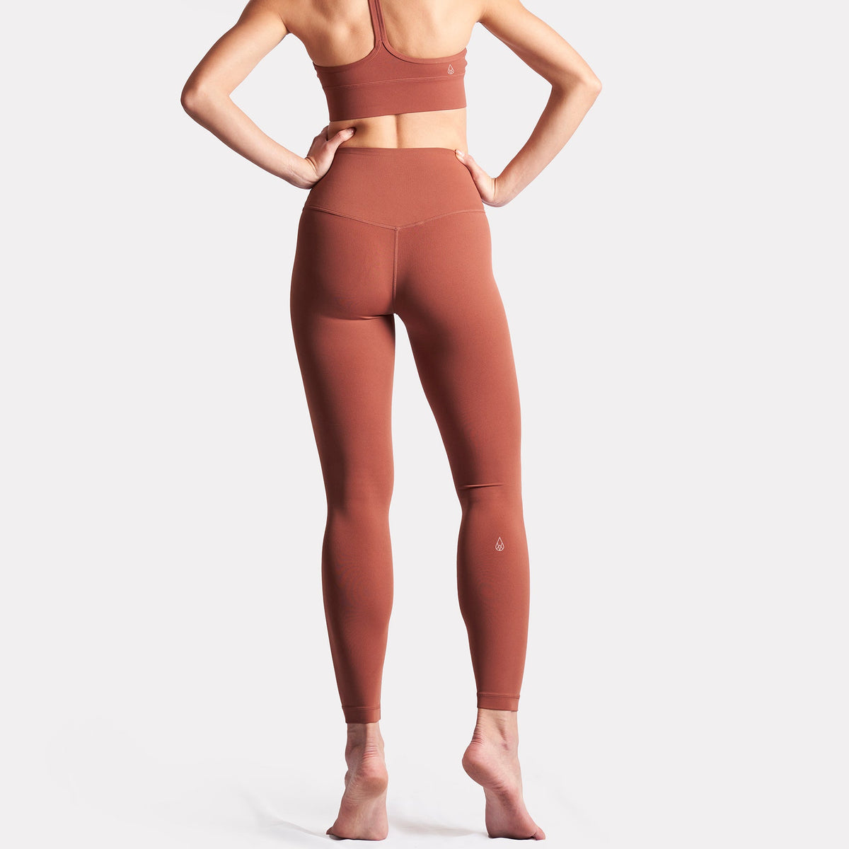 RISE Leggings — Amber Red