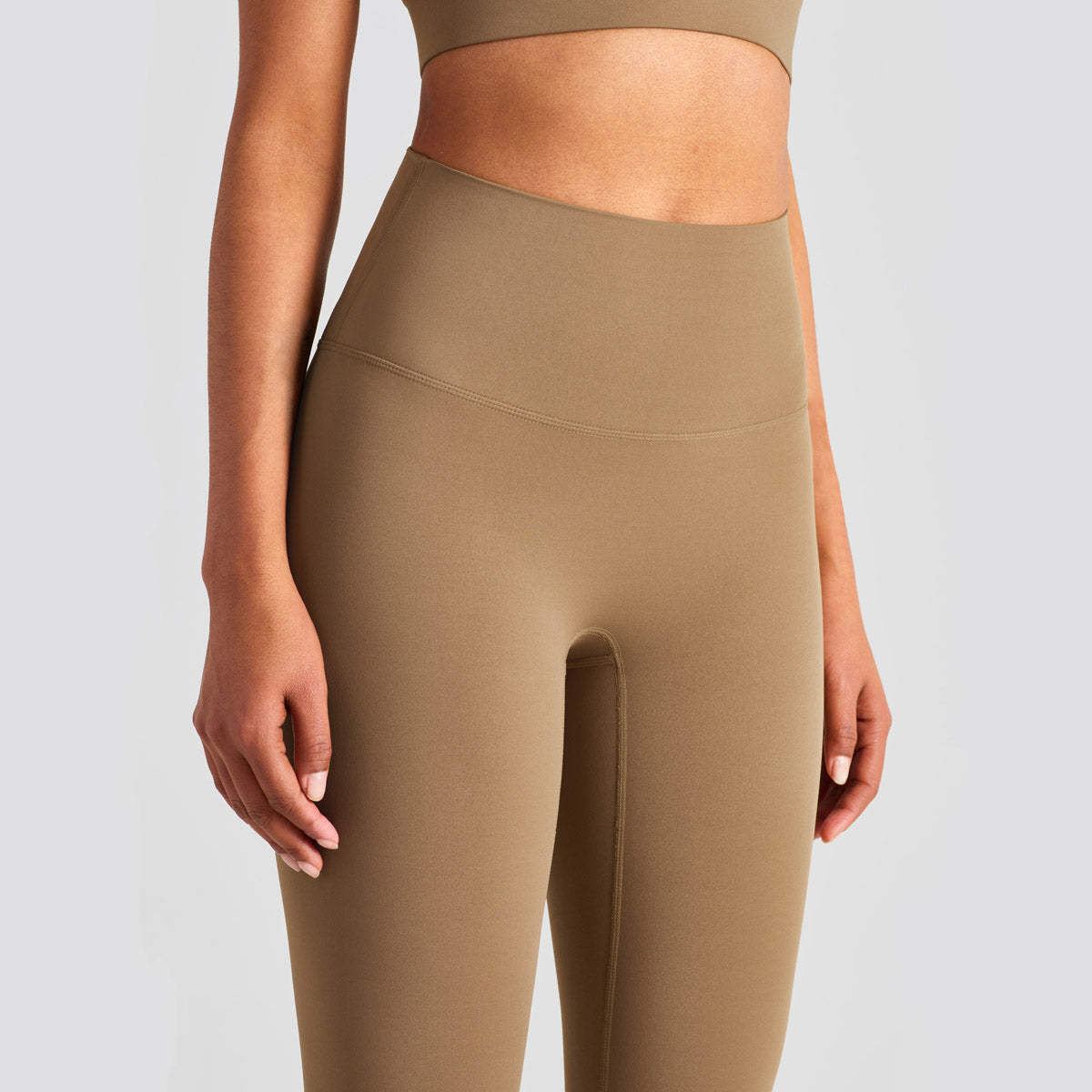 RISE Leggings — Milk Tea